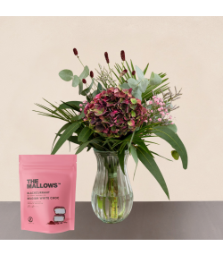 Hortensia buketten, der kan tørre med The Mallows™