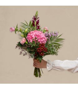 Trendy hortensia buket