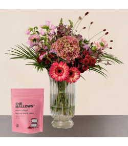 Trendy hortensia buket med The Mallows™