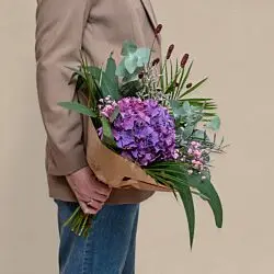 Hortensia buketten, der kan tørre