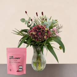 Hortensia buketten, der kan tørre med The Mallows™