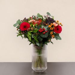 Oktober efterårsbuket
