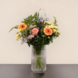 Pastel blomsterbuket
