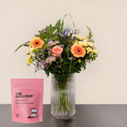 Pastel blomsterbuket med The Mallows™
