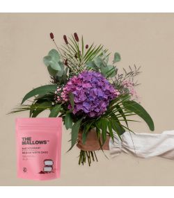 Hortensia buketten, der kan tørre med The Mallows™