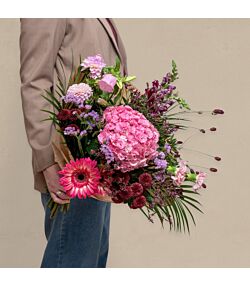 Trendy hortensia buket