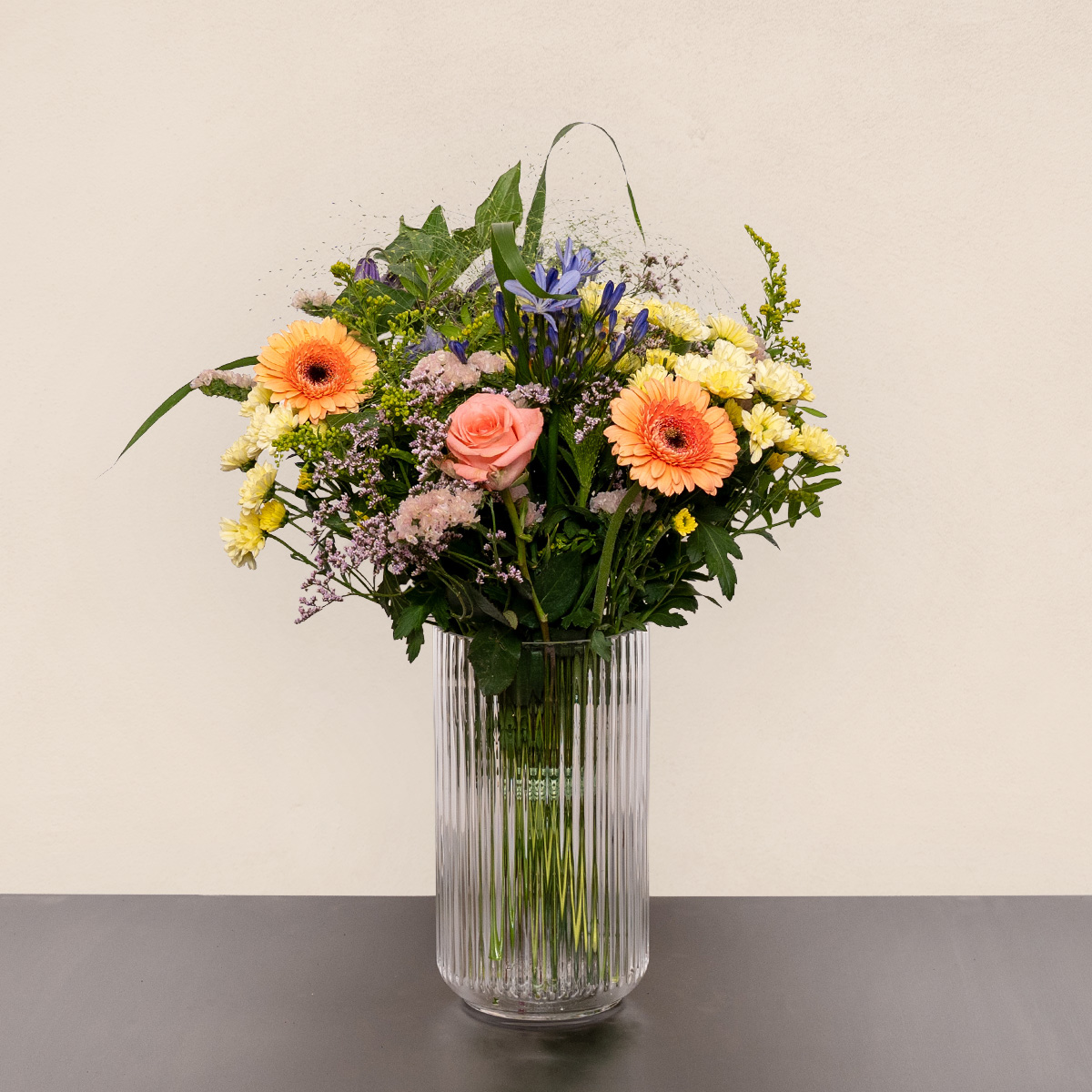Pastel blomsterbuket